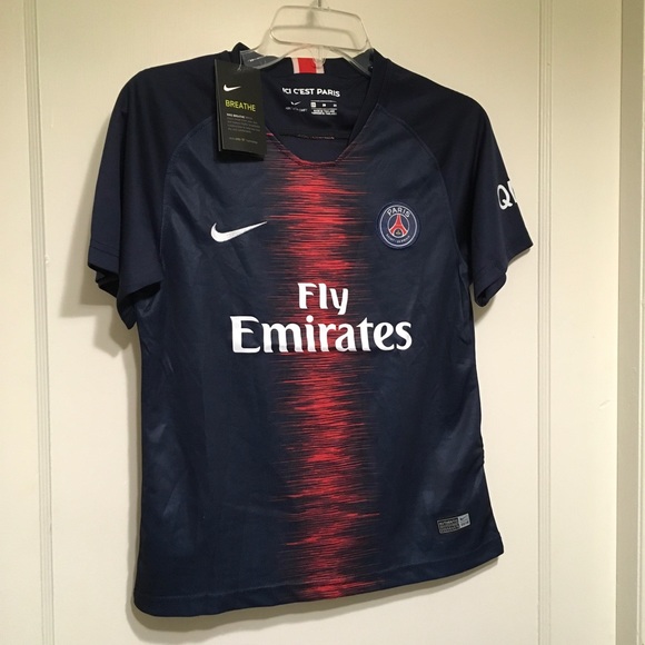 Nike Mens Mbappe Fly Emirates Sz 28 Tee 